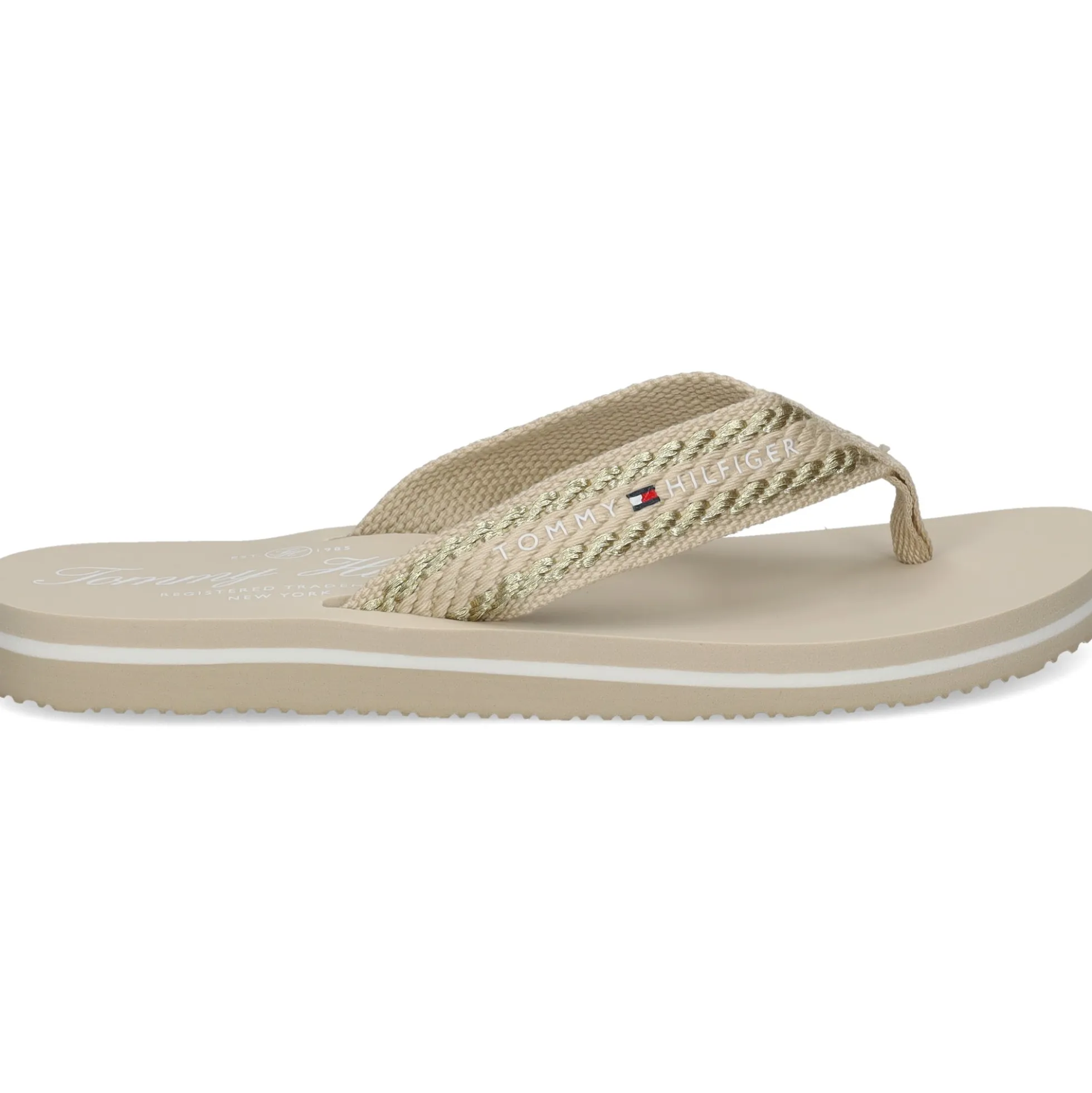 TOMMY HILFIGER Chanclas de Mujer FW0FW07581 RBS LIGHT SANDA