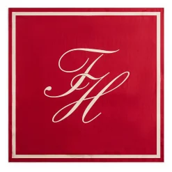 TOMMY HILFIGER Fulares AW0AW18223 0KP RED/CREAM