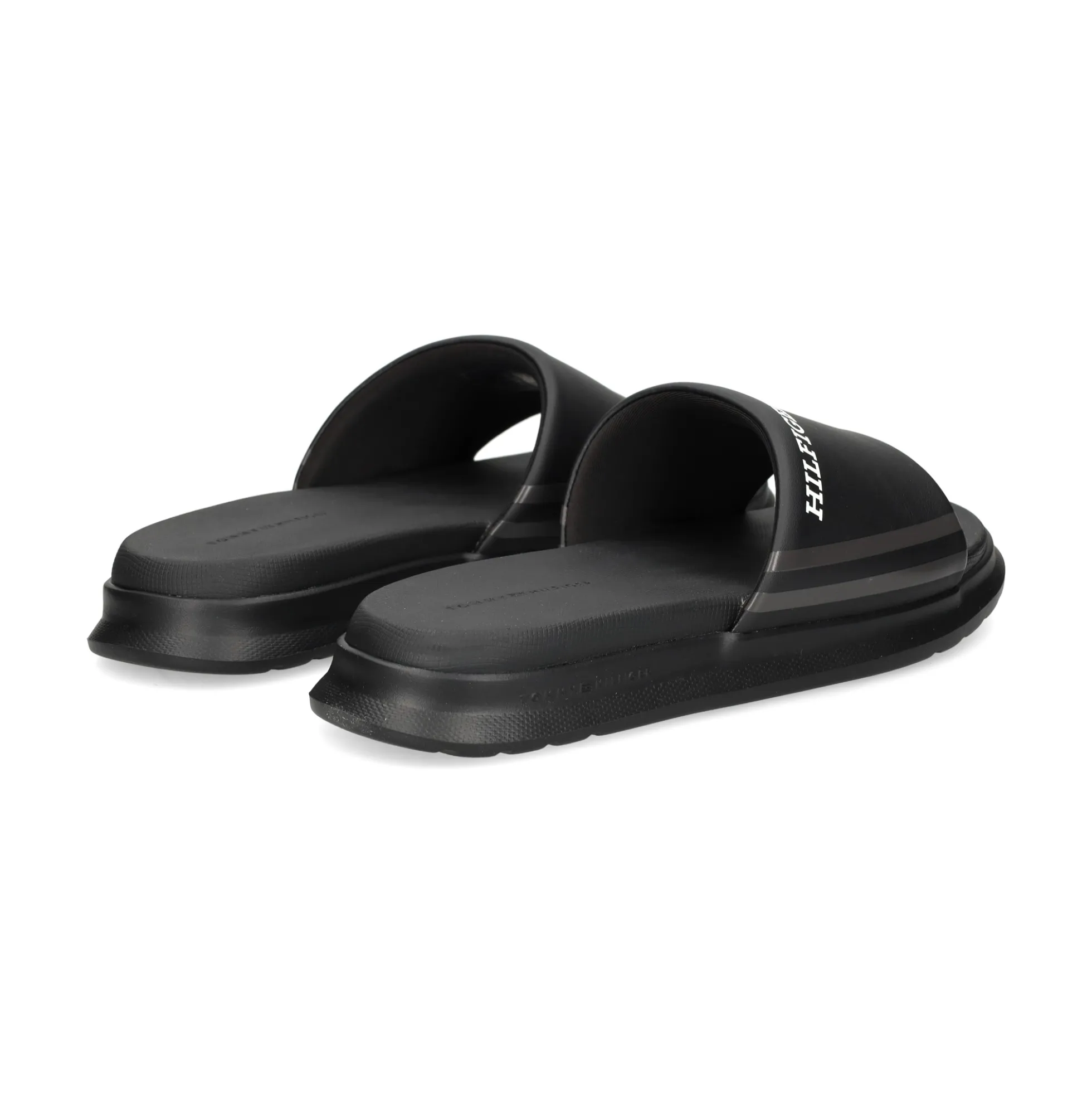 TOMMY HILFIGER Sandalias de Hombre FM0FM05017 BDS BLACK