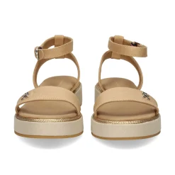 TOMMY HILFIGER Sandalias con plataforma de Mujer FW0FW08051 0HD CLASSIC KHA
