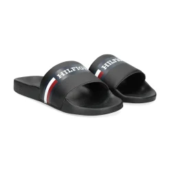TOMMY HILFIGER Sandalias de Hombre FM0FM04911 BDS BLACK