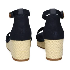 TOMMY HILFIGER Sandalias cuña de Mujer FW0FW08481 DW6 SPACE BLUE