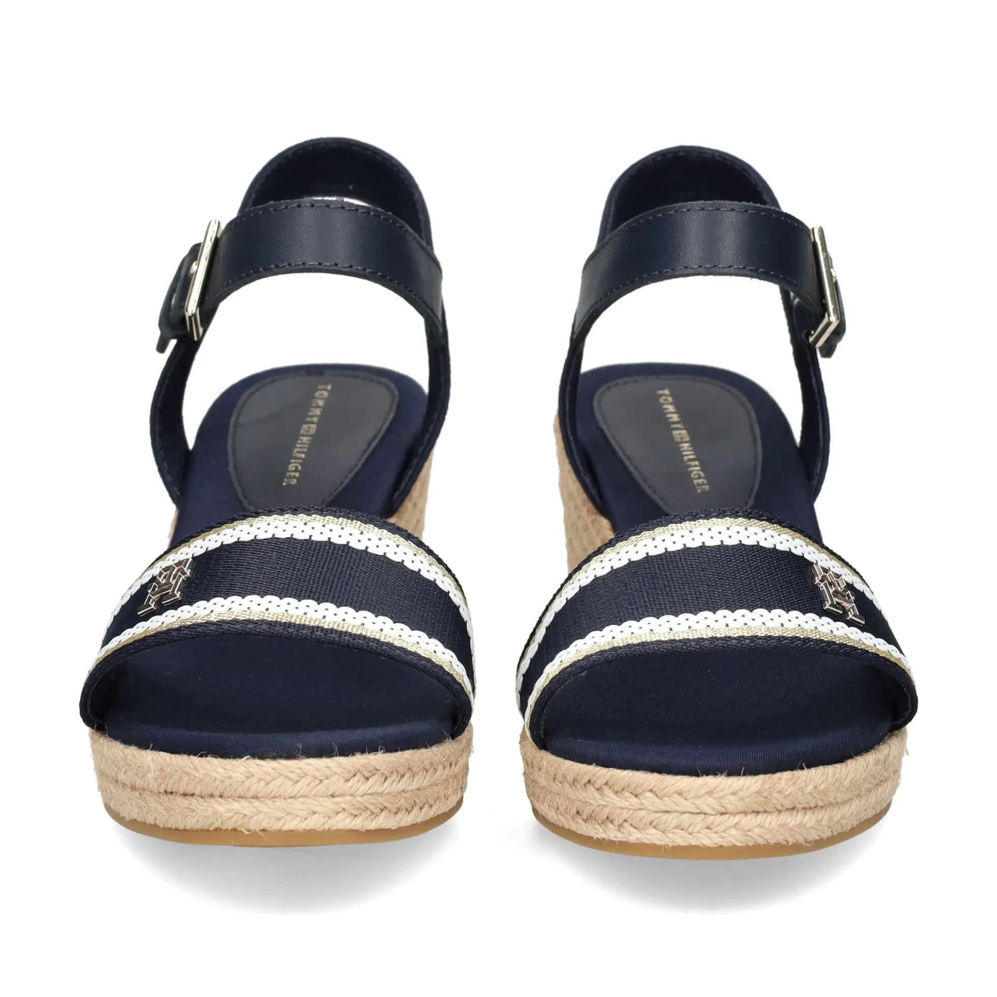 TOMMY HILFIGER Sandalias cuña de Mujer FW0FW08044 DW6 SPACE BLUE