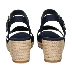 TOMMY HILFIGER Sandalias cuña de Mujer FW0FW08044 DW6 SPACE BLUE