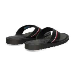 TOMMY HILFIGER Sandalias de Hombre FM0FM05416 BDS BLACK