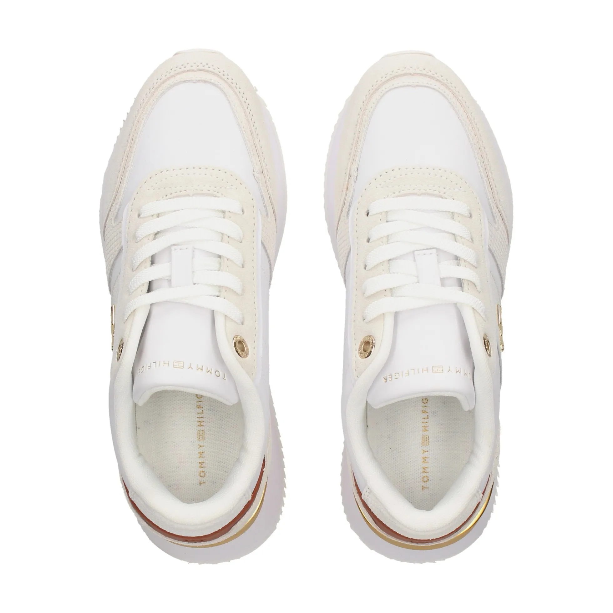 TOMMY HILFIGER Zapatillas de Mujer FW0FW08475 YBL ECRU