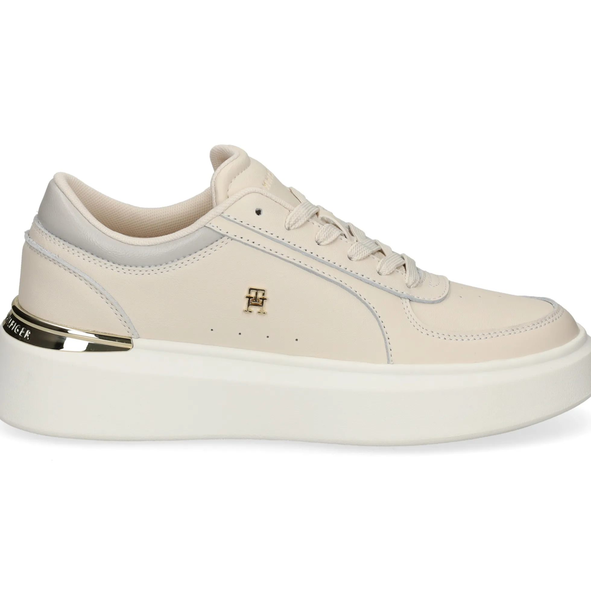 TOMMY HILFIGER Zapatillas de Mujer FW0FW09364 0F6 CREAM/GREY