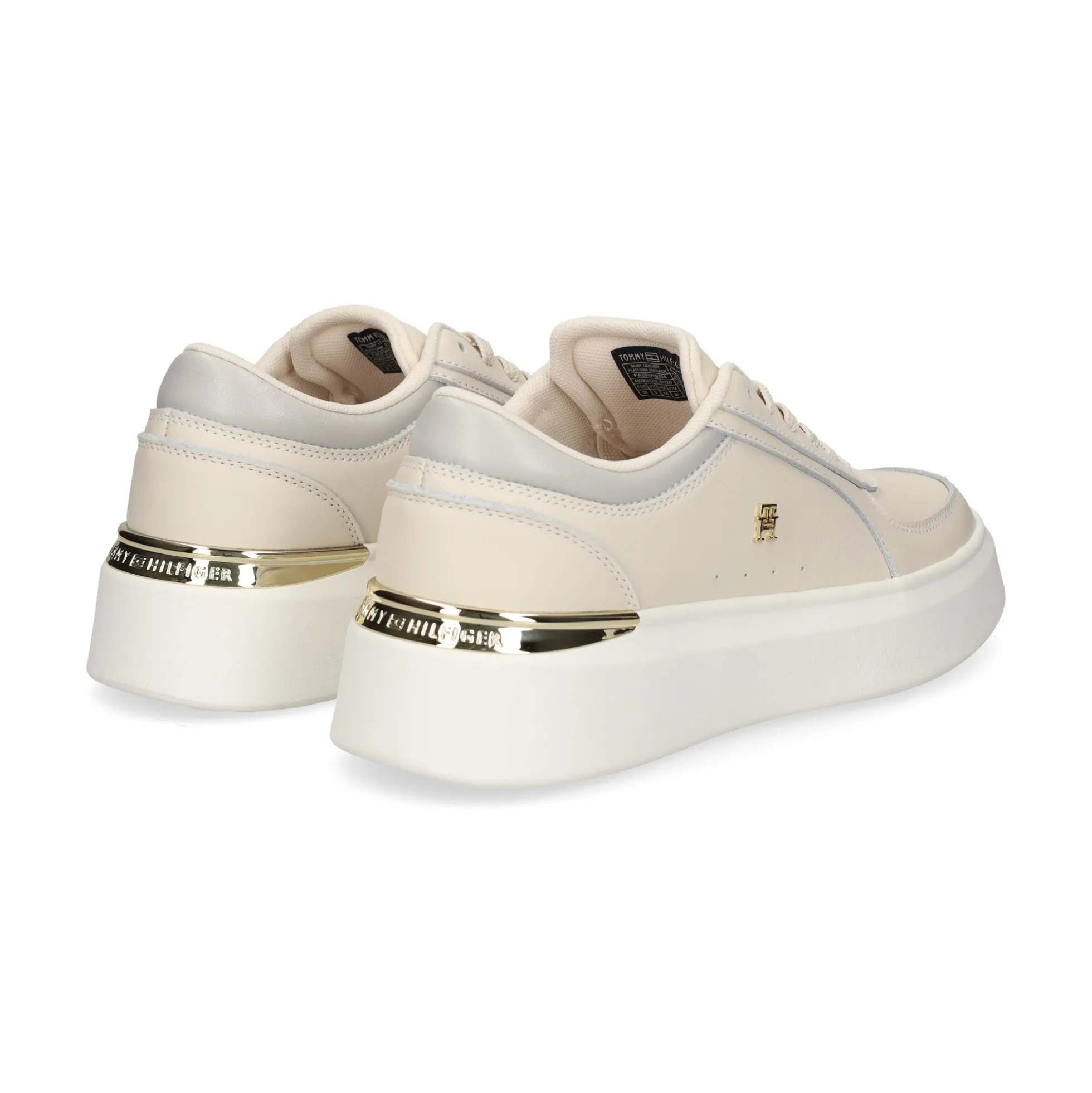 TOMMY HILFIGER Zapatillas de Mujer FW0FW09364 0F6 CREAM/GREY
