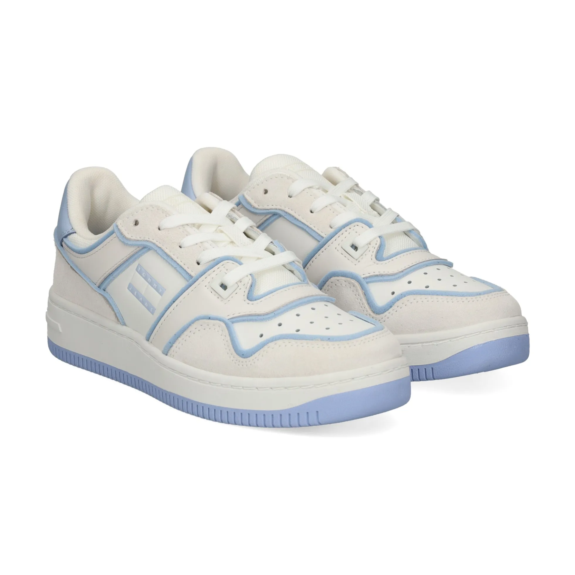 TOMMY HILFIGER Zapatillas de Mujer EN0EN02420 YBL ECRU / BREE