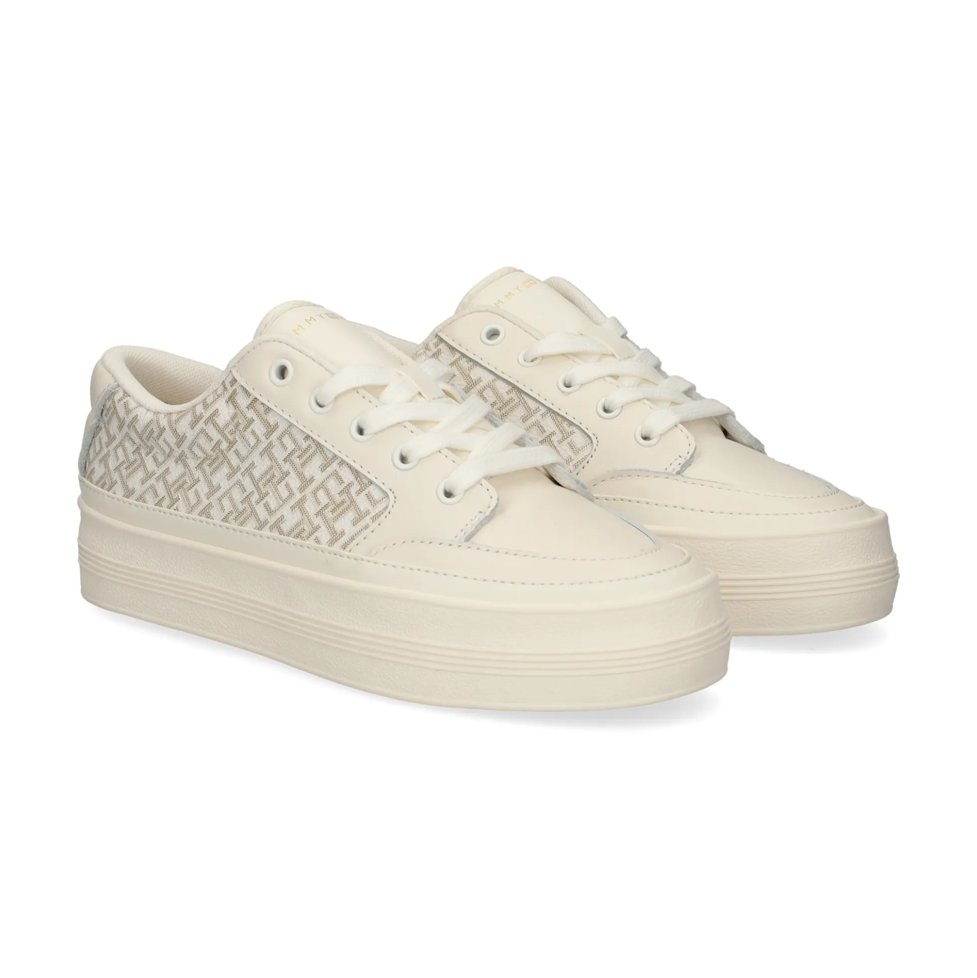 TOMMY HILFIGER Zapatillas de Mujer FW0FW08331 Z00 IVORY PETAL