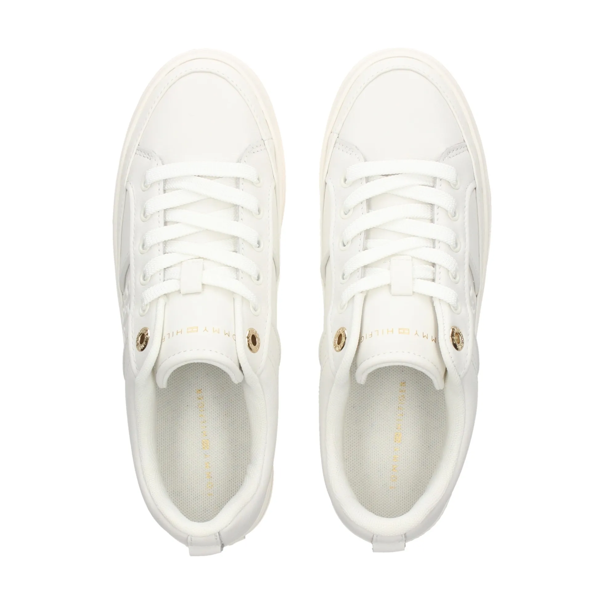 TOMMY HILFIGER Zapatillas de Mujer FW0FW07945 YBL ECRU
