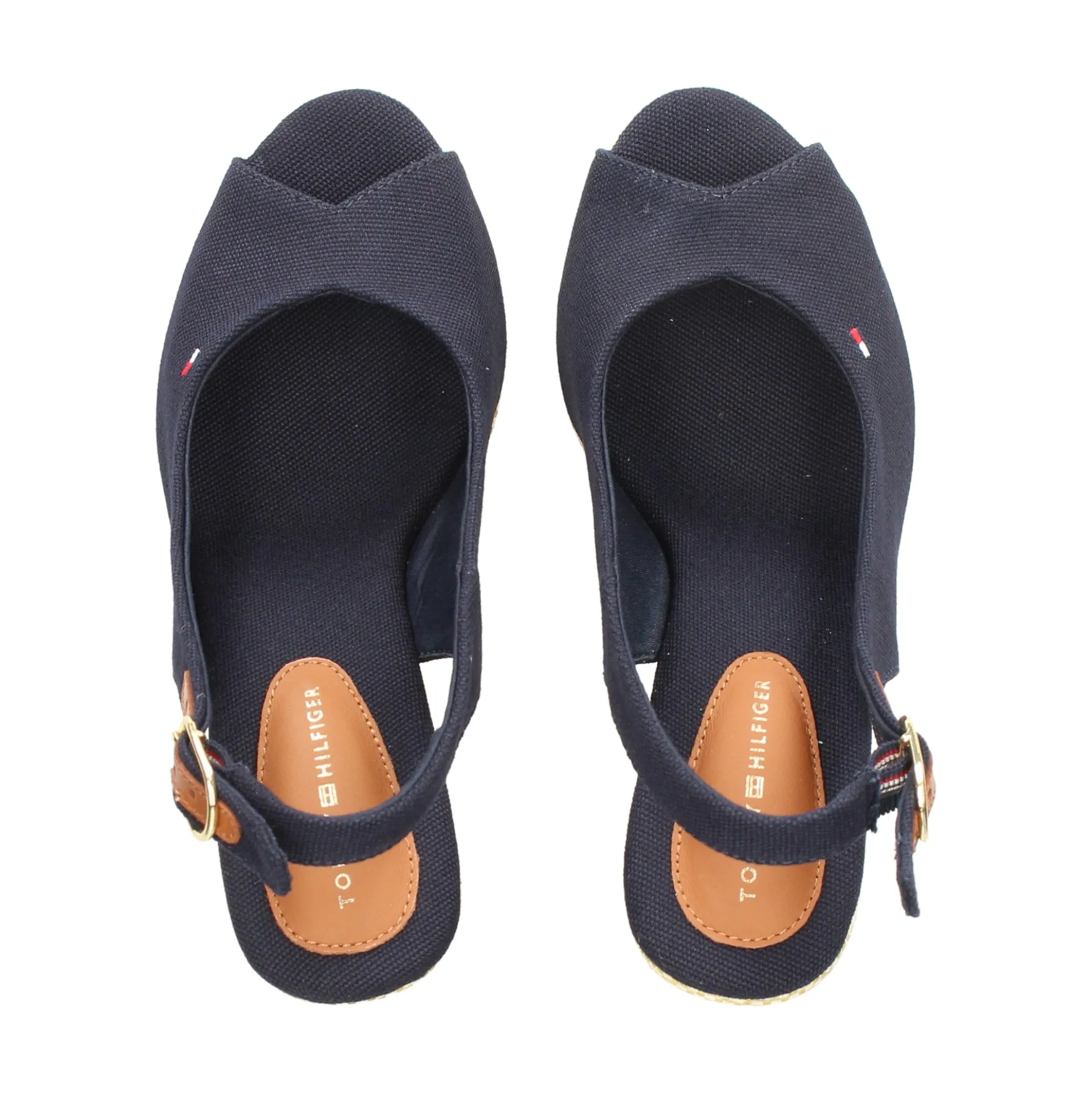 TOMMY HILFIGER Zapatos cuña FW0FW08597 DW6 SPACE BLUE