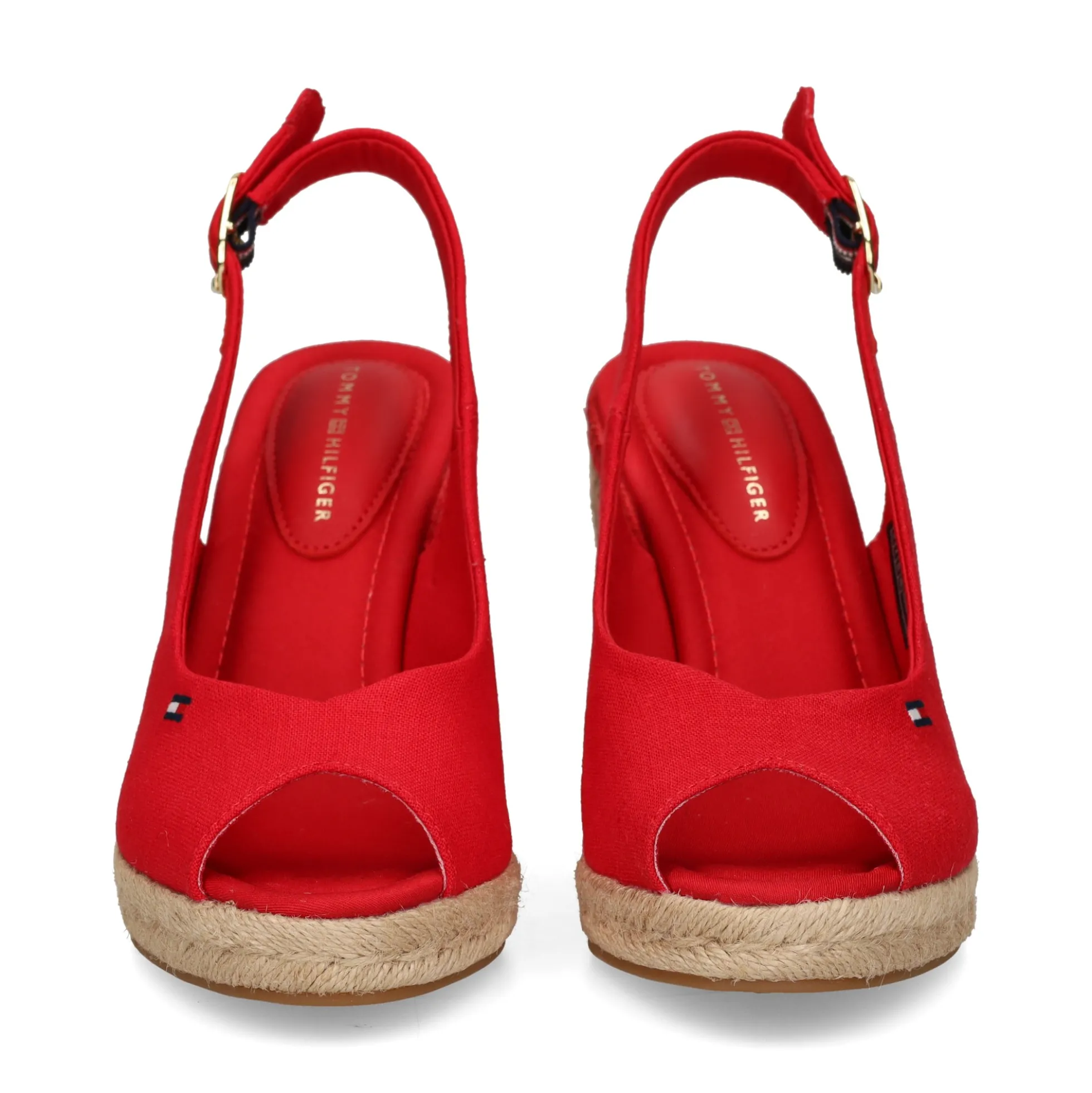TOMMY HILFIGER Zapatos cuña FW0FW09343 XLG ROJO PRIMAR