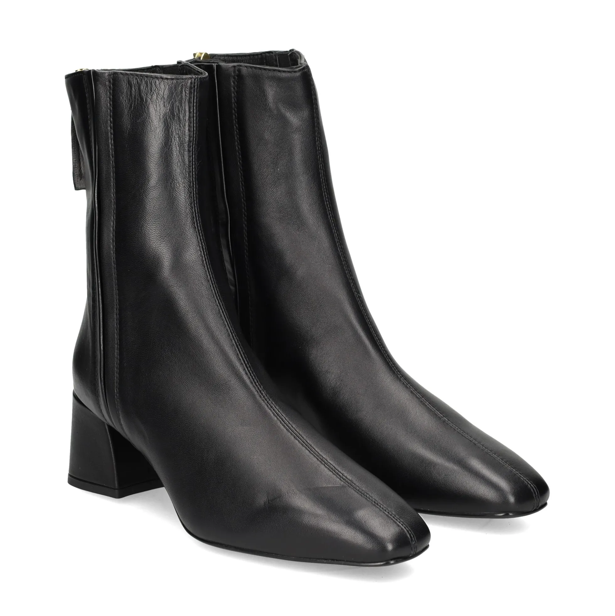 UNISA Botines con tacón de Mujer LUCAS_NTO NEGRO