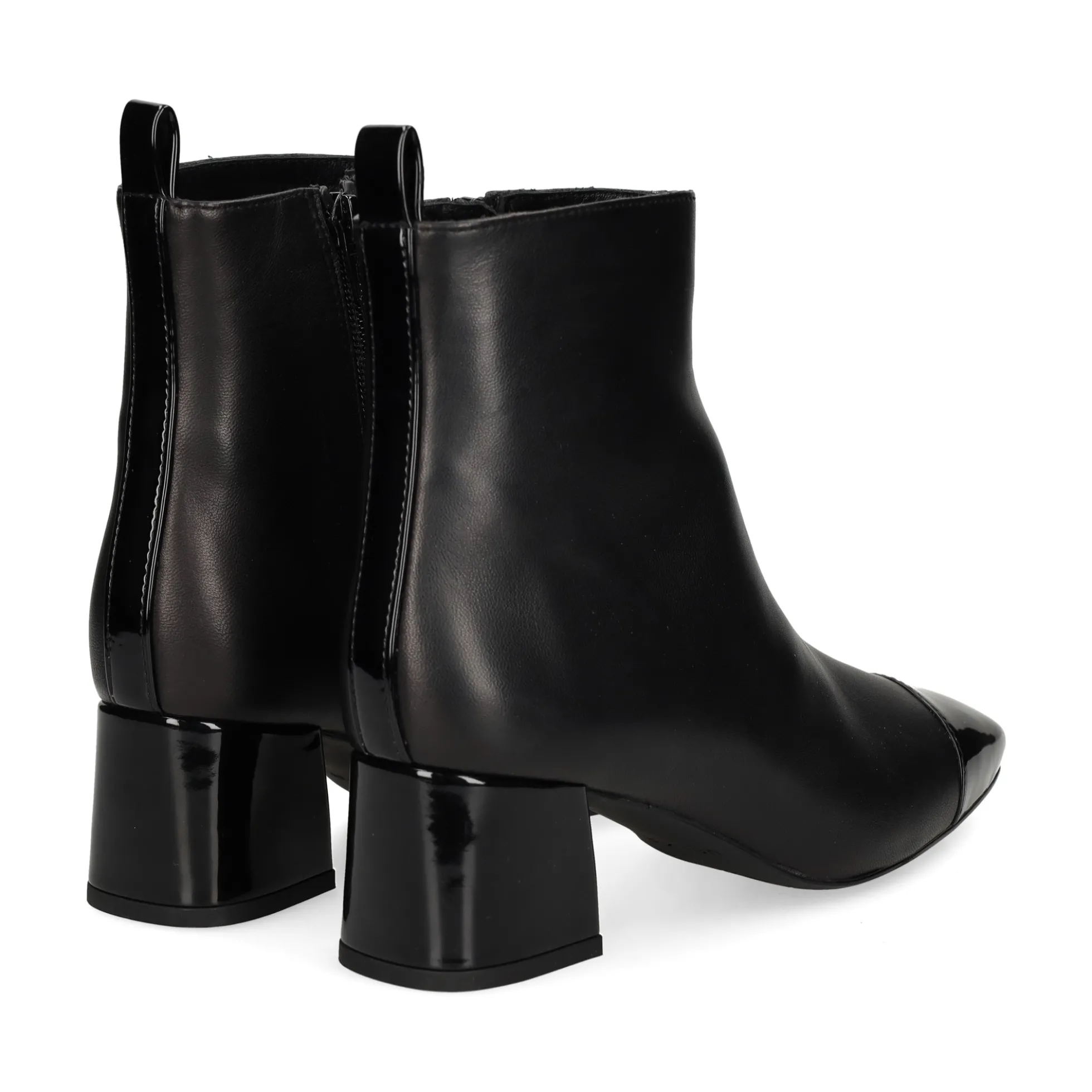 UNISA Botines con tacón de Mujer LAZLO_F25_NTO_PA NEGRO