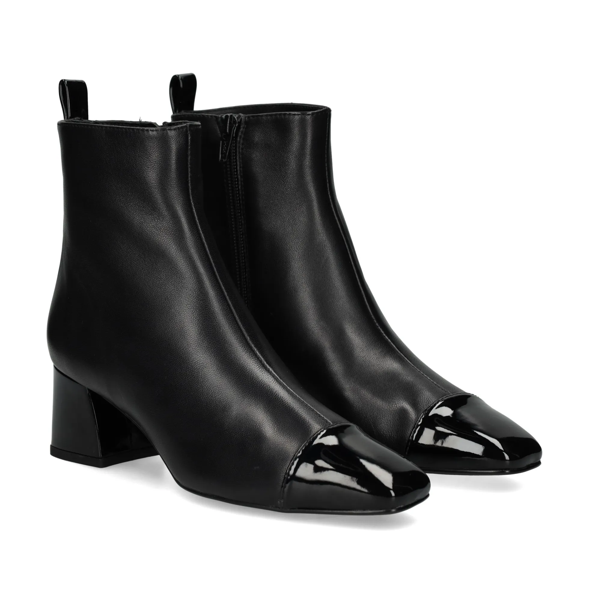 UNISA Botines con tacón de Mujer LAZLO_NTO_PA NEGRO