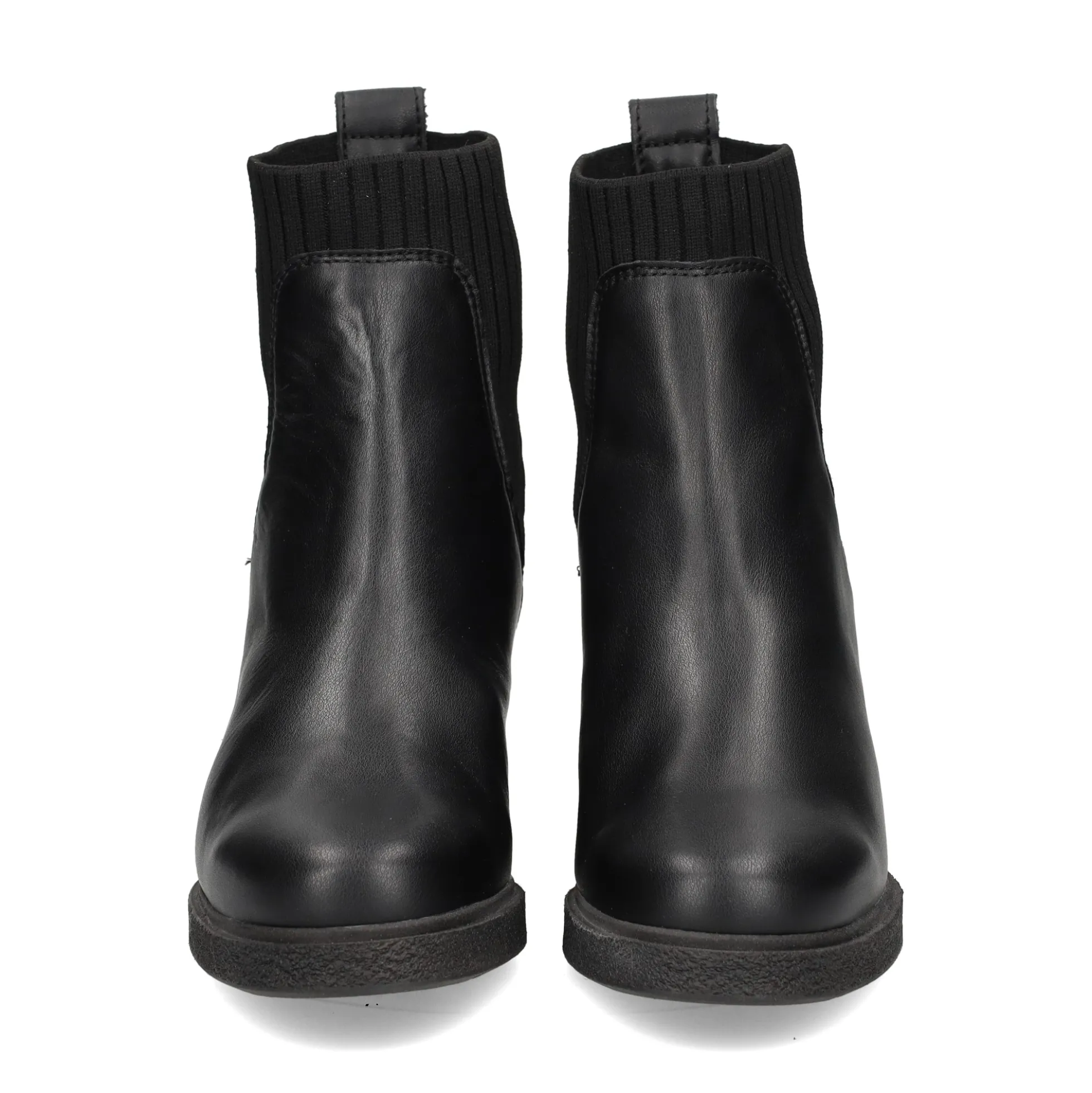 UNISA Botines con tacón de Mujer JUALO_F23_MAR NEGRO
