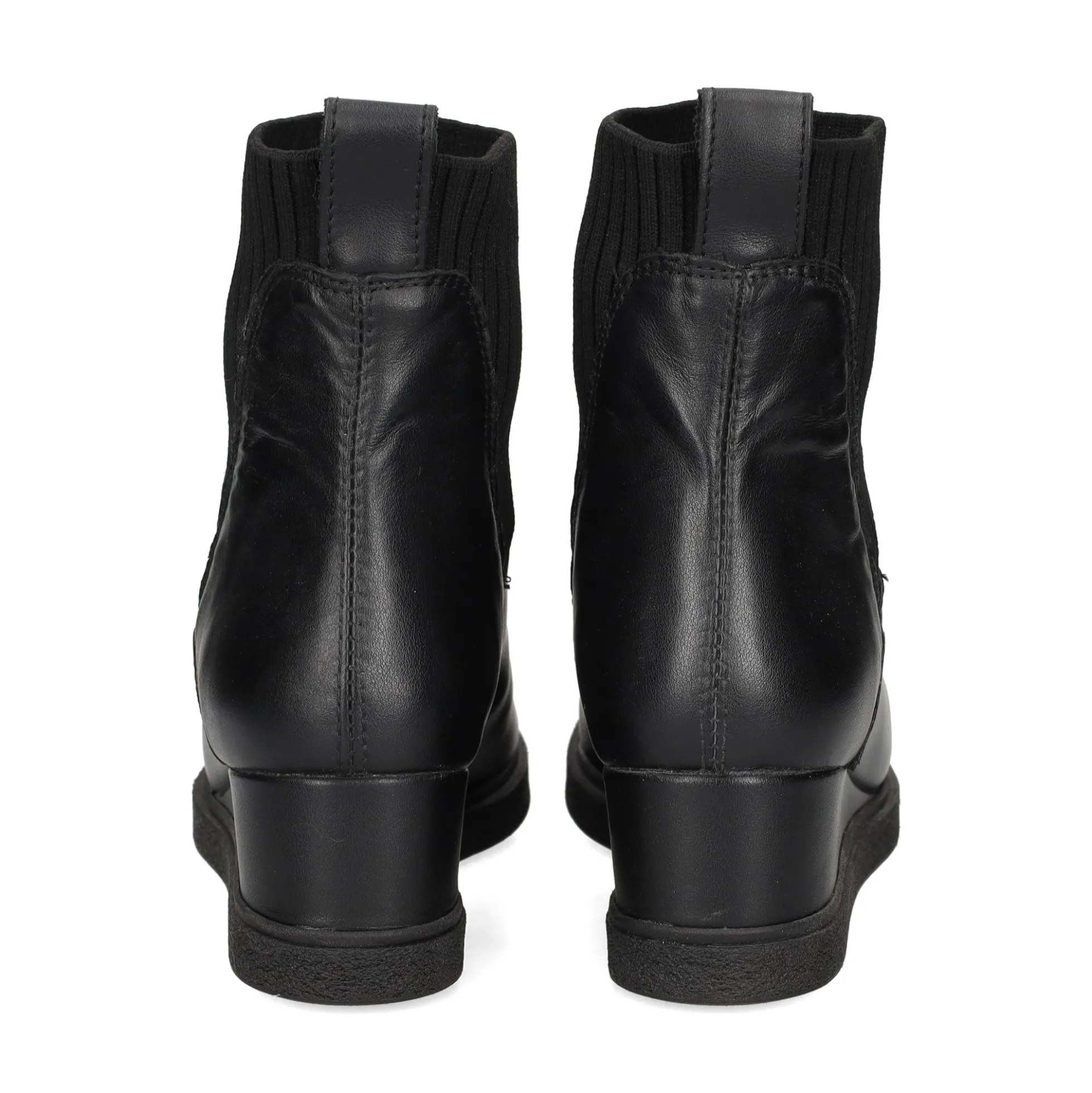 UNISA Botines con tacón de Mujer JUALO_F23_MAR NEGRO