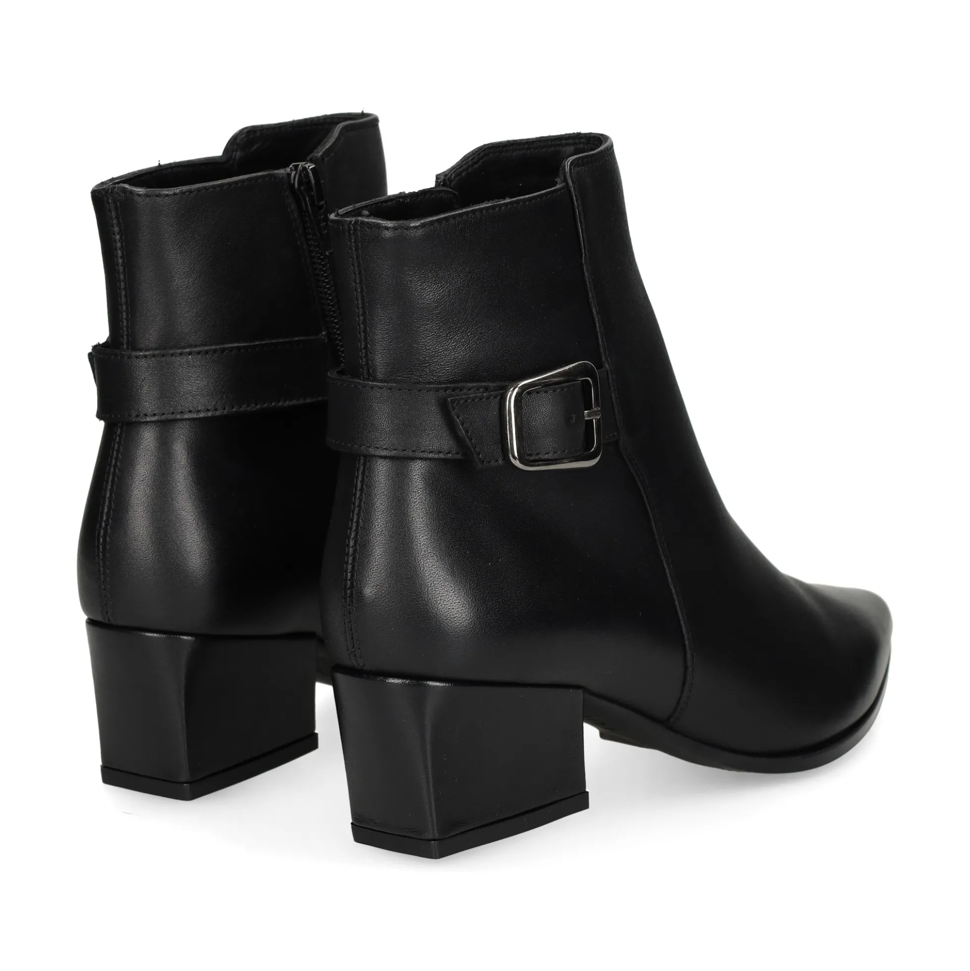 UNISA Botines con tacón de Mujer JOKELA_STT NEGRO
