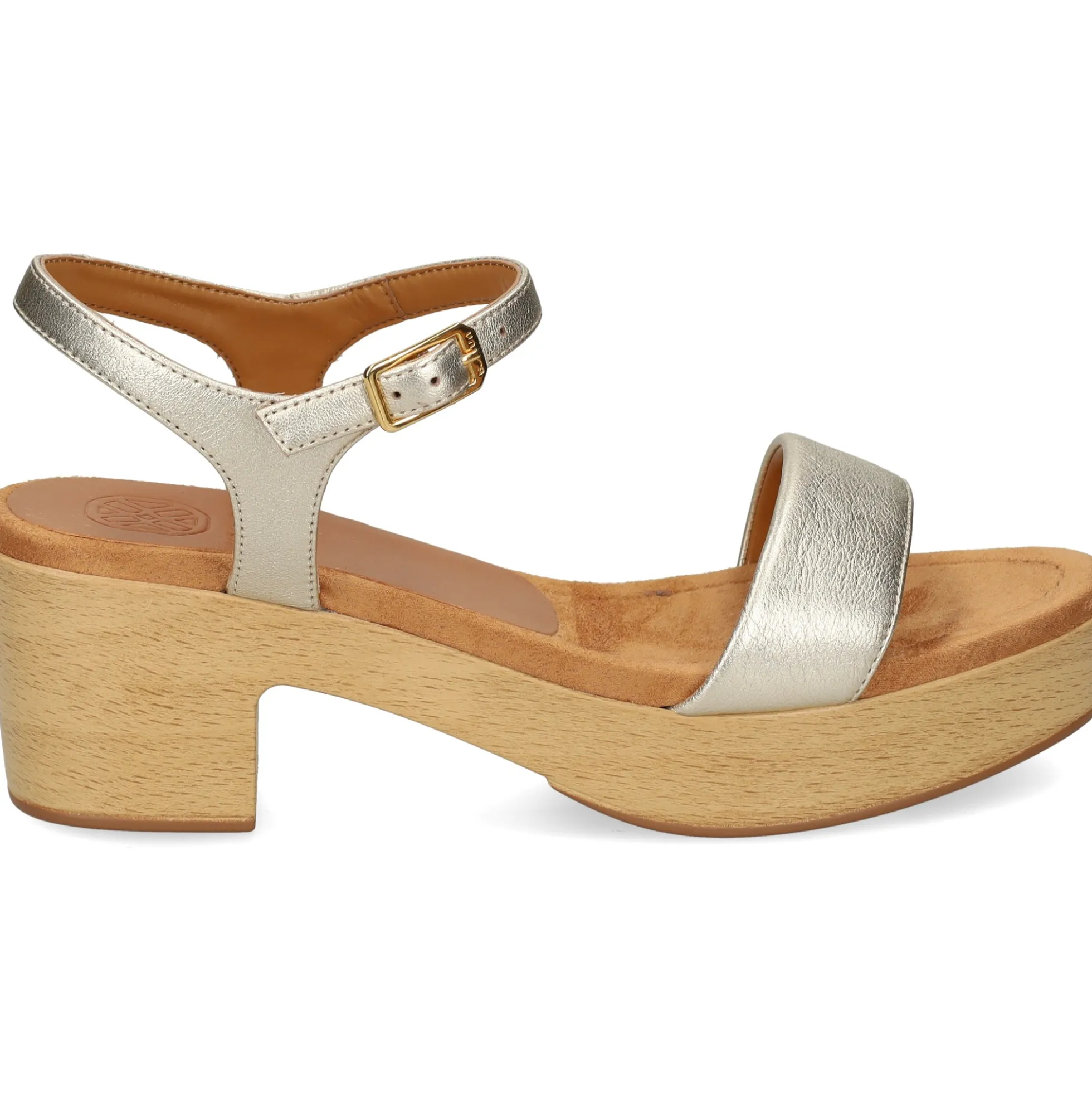 UNISA Sandalias con plataforma de Mujer IRITA_24_LMT PLATINO