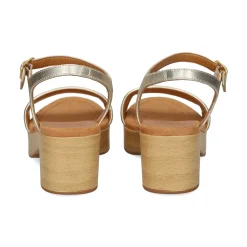 UNISA Sandalias con plataforma de Mujer IRITA_24_LMT PLATINO