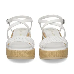 UNISA Sandalias con plataforma de Mujer KALION_GRA BLANCO