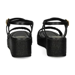 UNISA Sandalias con plataforma de Mujer KALION_GRA NEGRO