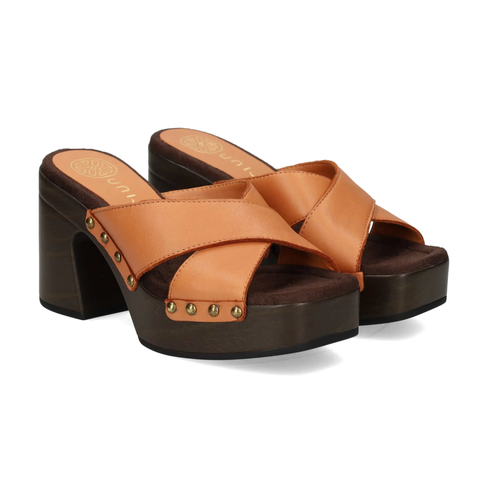 UNISA Sandalias con plataforma de Mujer ORILLA_GRA CINNAMON