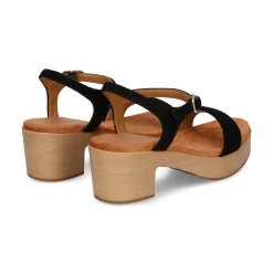 UNISA Sandalias con plataforma de Mujer IRITA_23_KS NEGRO