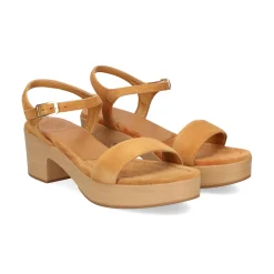 UNISA Sandalias con plataforma de Mujer IRITA_24_KS CINNAMON