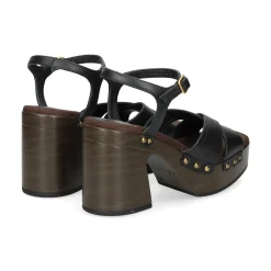 UNISA Sandalias con plataforma de Mujer OSUNA_GRA NEGRO