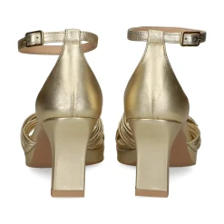 UNISA Sandalias con plataforma de Mujer SELENA_LMT PLATINO