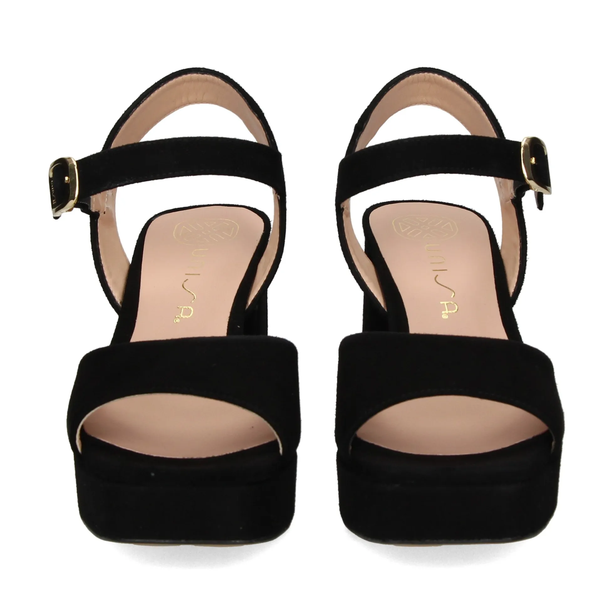 UNISA Sandalias con plataforma de Mujer ODRAN_23_KS NEGRO