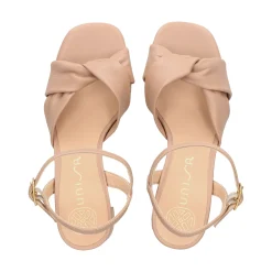 UNISA Sandalias con tacón de Mujer MEDWAY_26_NTO PRALINE
