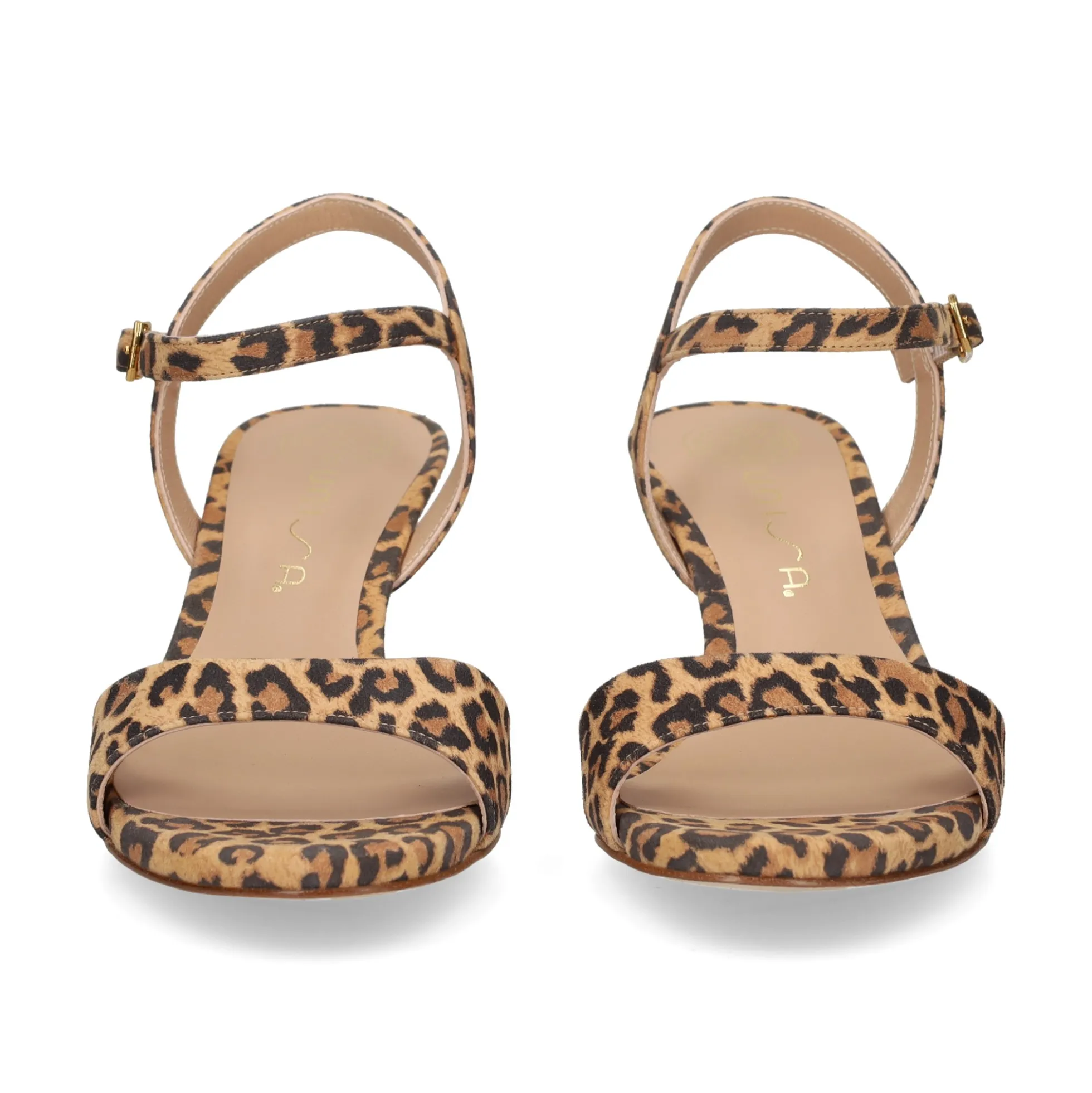 UNISA Sandalias con tacón de Mujer NAHIA_LKD CINNAMON