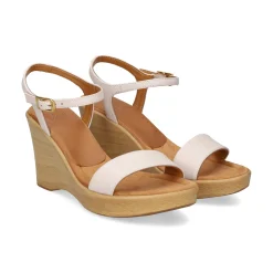 UNISA Sandalias cuña de Mujer RITA_24_RK MARFIL