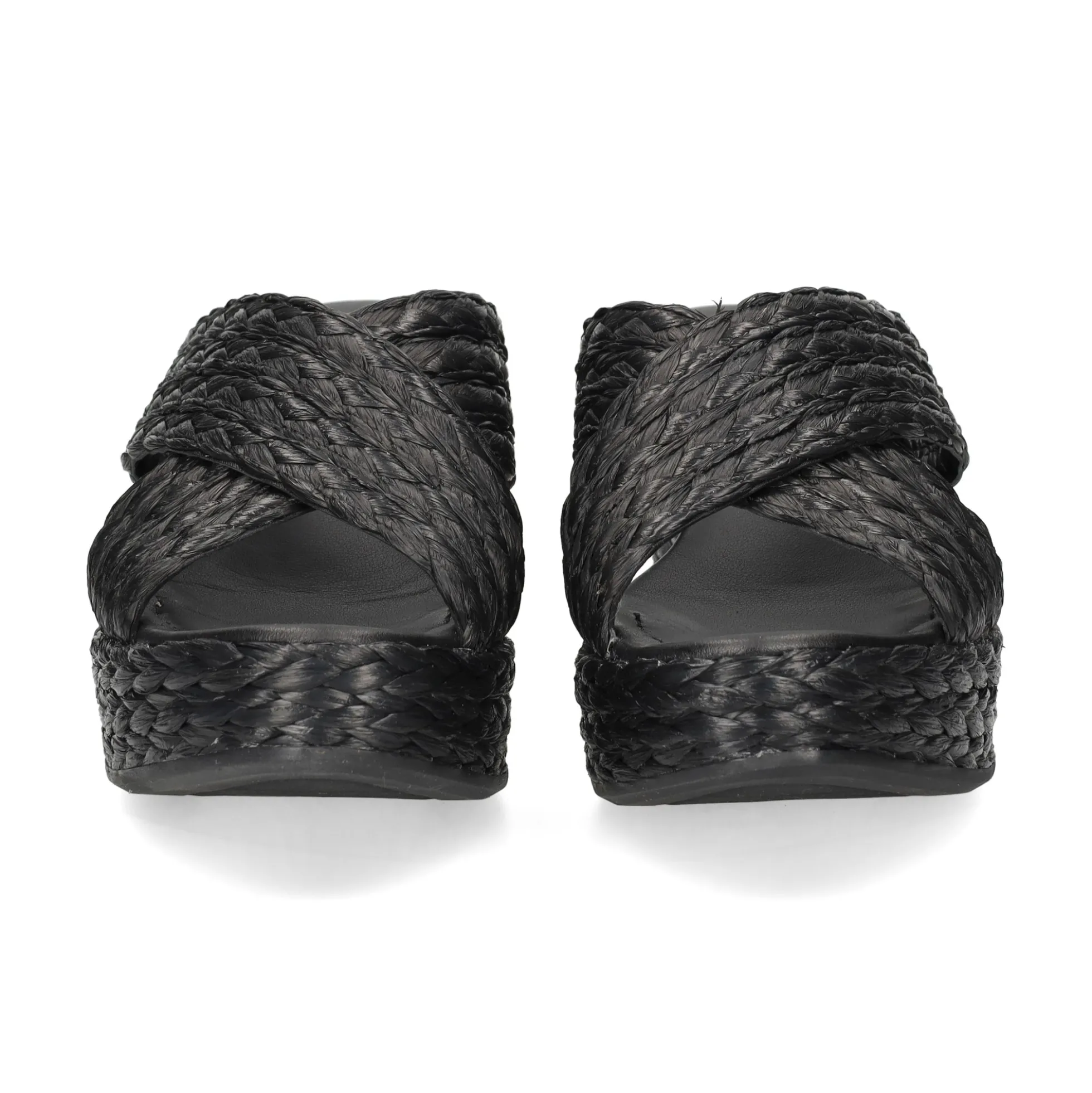 UNISA Sandalias cuña de Mujer KEMP_RF NEGRO