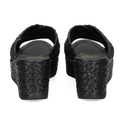 UNISA Sandalias cuña de Mujer KEMP_RF NEGRO