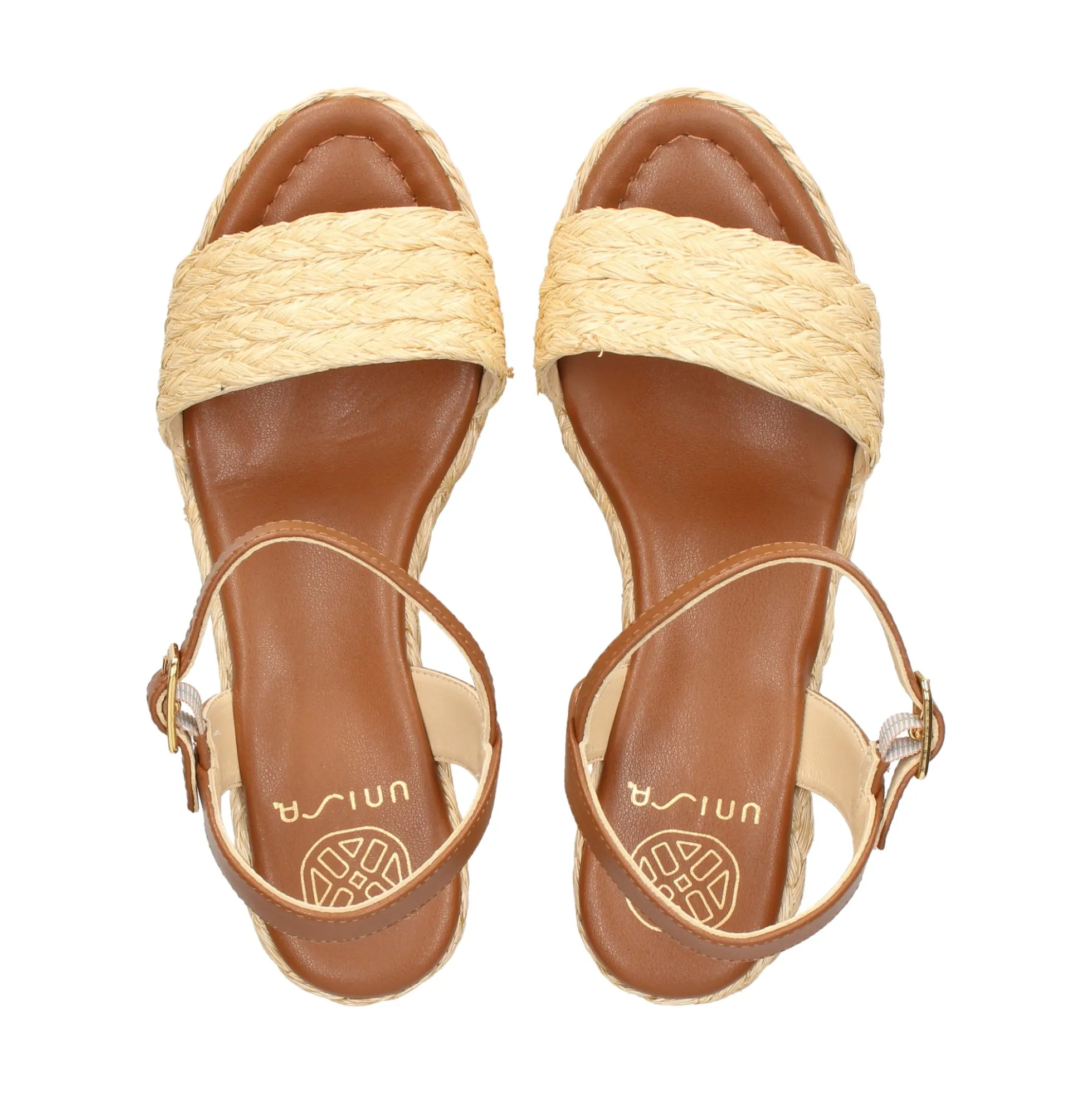 UNISA Sandalias cuña de Mujer KEBEC_MAR SADDLE