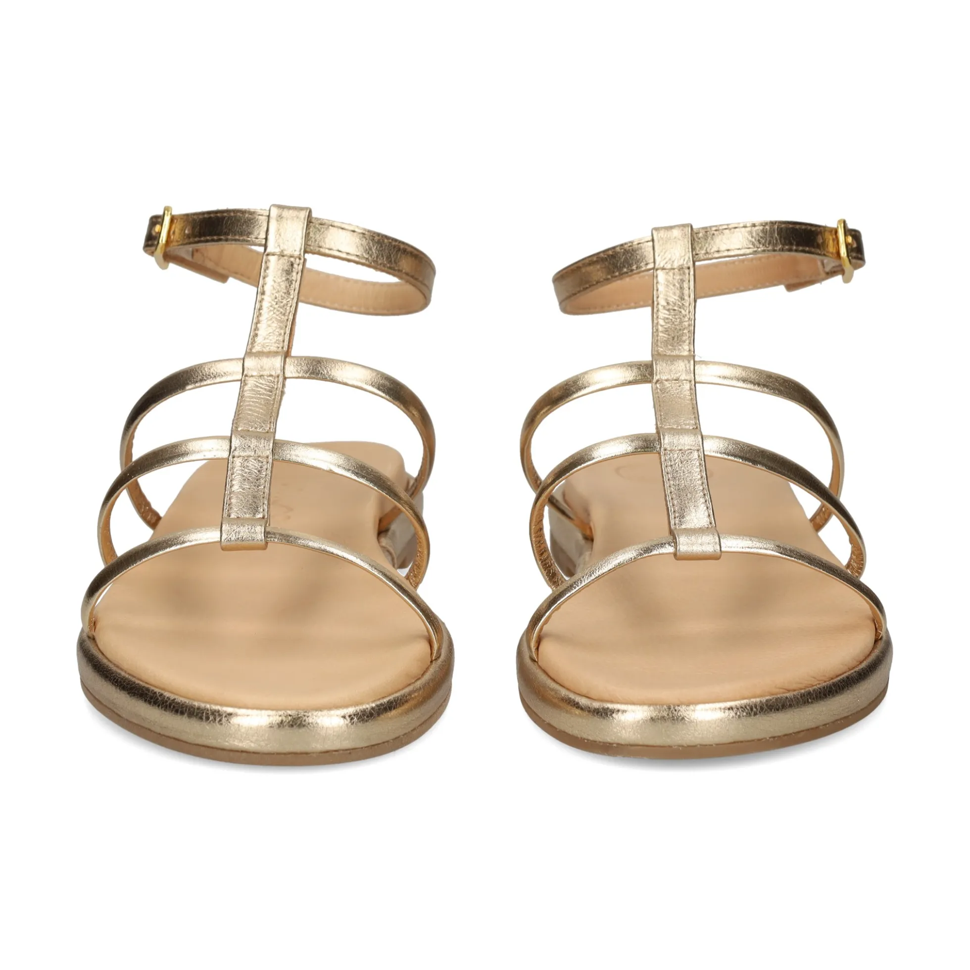 UNISA Sandalias planas de Mujer CLISA_LMT PLATINO