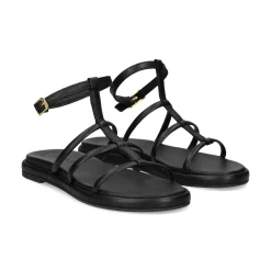 UNISA Sandalias planas de Mujer CLISA_GRA NEGRO