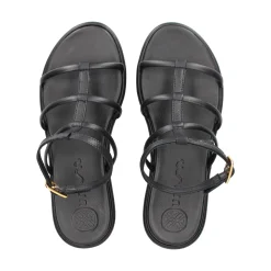 UNISA Sandalias planas de Mujer CLISA_GRA NEGRO