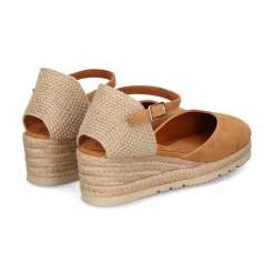 UNISA Zapatos cuña CISCA_23_KS CINNAMON