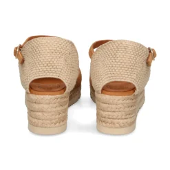 UNISA Zapatos cuña CISCA_23_KS CINNAMON