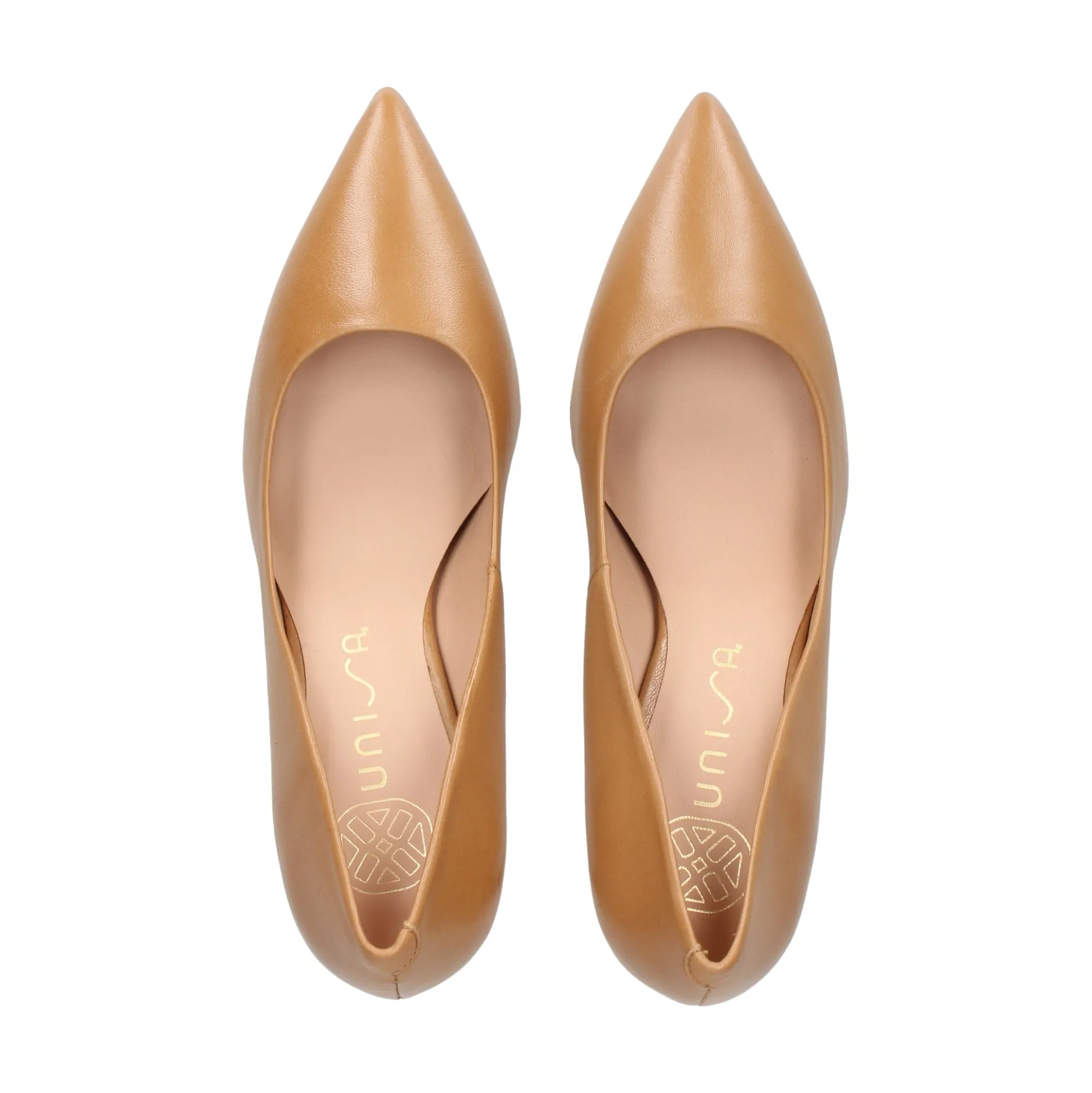 UNISA Zapatos de salón LARSON_NTO DARK CAMEL