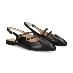 UNISA Zapatos planos de Mujer ALSIP_NTO NEGRO