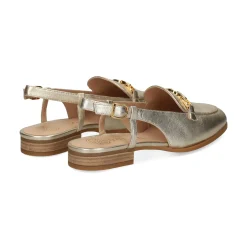 UNISA Zapatos planos de Mujer DEAN_LMT PLATINO