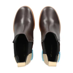 UNITED NUDE Botines con tacón de Mujer GRIP CHELSEA MID IV COFFEE MIX