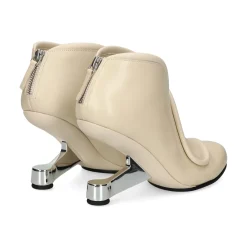 UNITED NUDE Botines con tacón de Mujer EAMZ COLLAR CHALK