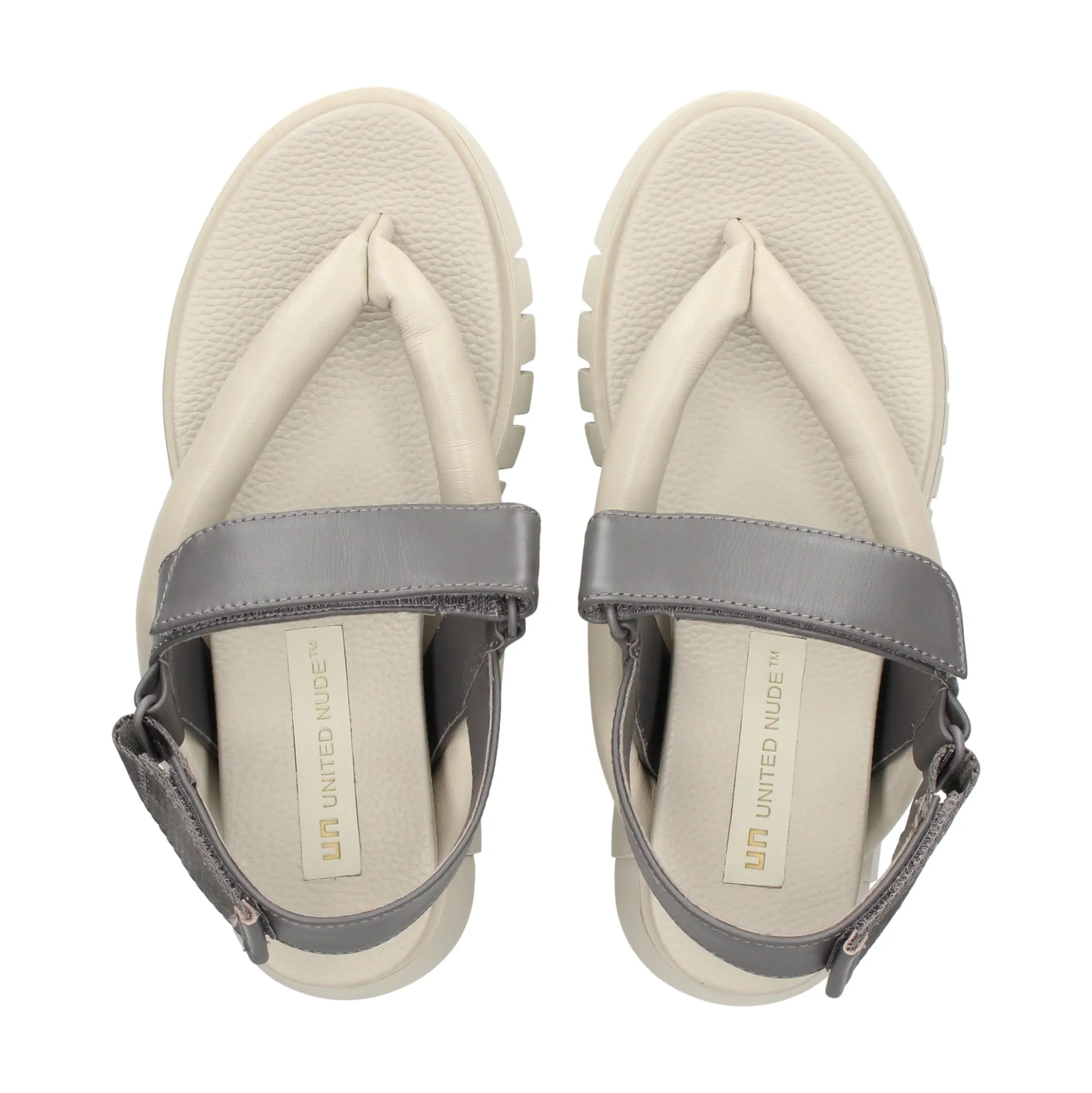 UNITED NUDE Sandalias con plataforma de Mujer DELTA TONG PUMICE